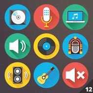 Vector Icons for Web and Mobile Applications Set 12