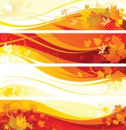 Autumn banners N12