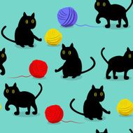 cats and ball