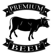 Premium beef icon