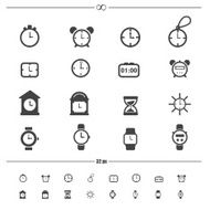clocks icons