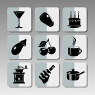 Black kitchen icons2