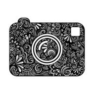 Vector Ornate Camera