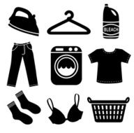 Laundry icons N3