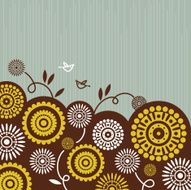 Floral background N1196