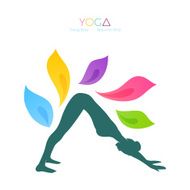 Beautiful Woman Doing Yoga N11