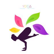 Beautiful Woman Doing Yoga N12