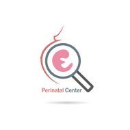 Perinatal center symbol design vector illustration