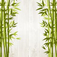 Bamboo forest card N3