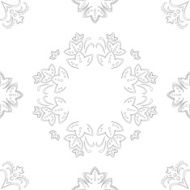 Abstract flower background contour N3