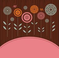 Floral background N1199