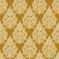 Golden damask