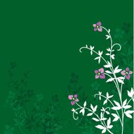 violet flower background