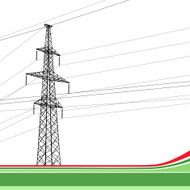 Voltage tower background