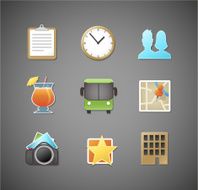 Convention Icon Set - color