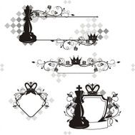 chess frames and banners