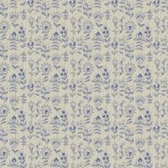 floral wallpaper with abstract flowers