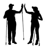 Vector Silhouette Of People N888