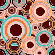 Abstract geometric seamless pattern with circles N9