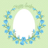 Happy Easter card with place for your text