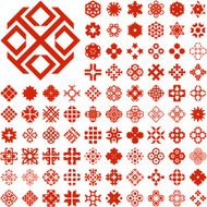Collection of different graphic elements N10