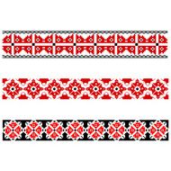 Elements of the national Ukrainian embroidery eps10