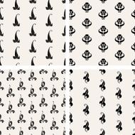 patterns of vintage elements