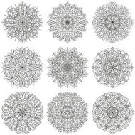 Abstract pattern set N6