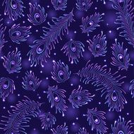 Peacock Feathers Seamless