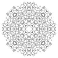 Abstract pattern contours N11