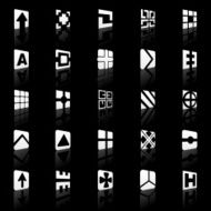 Collection of different graphic elements N11