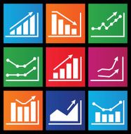 Icons with charts N2