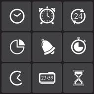 Time Icons &amp; Simbols N4