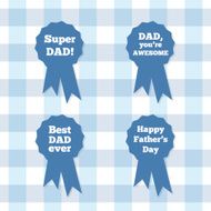 Badges Happy father&#039;s day
