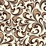 Baroque seamless pattern vector illustration N2