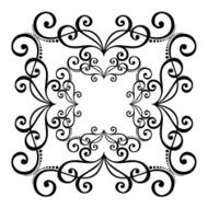 Beautiful Deco Square (Vector) N20