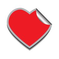 heart sticker N6