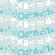 Travel and tourism seamless pattern N4