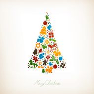 Vector Christmas Background N58