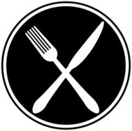 Fork and Knife Cross