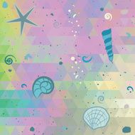 Abstract sea background with pearl effect colors