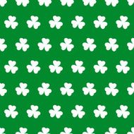 Shamrock seamless background