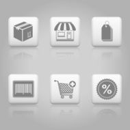 Shopping buttons for on-line store N2