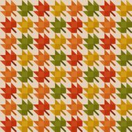 Abstract pattern with autumn leaves