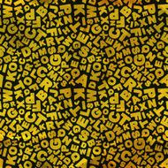 Letters seamless pattern N10
