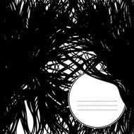 abstract graphical vector frame