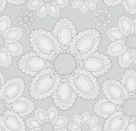 Abstract floral seamless wallpaper