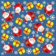 santa and gift background