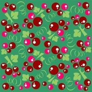 red grape background