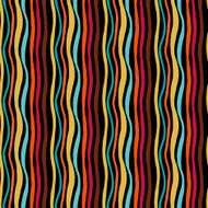 Seamless pattern with colorful waves N2